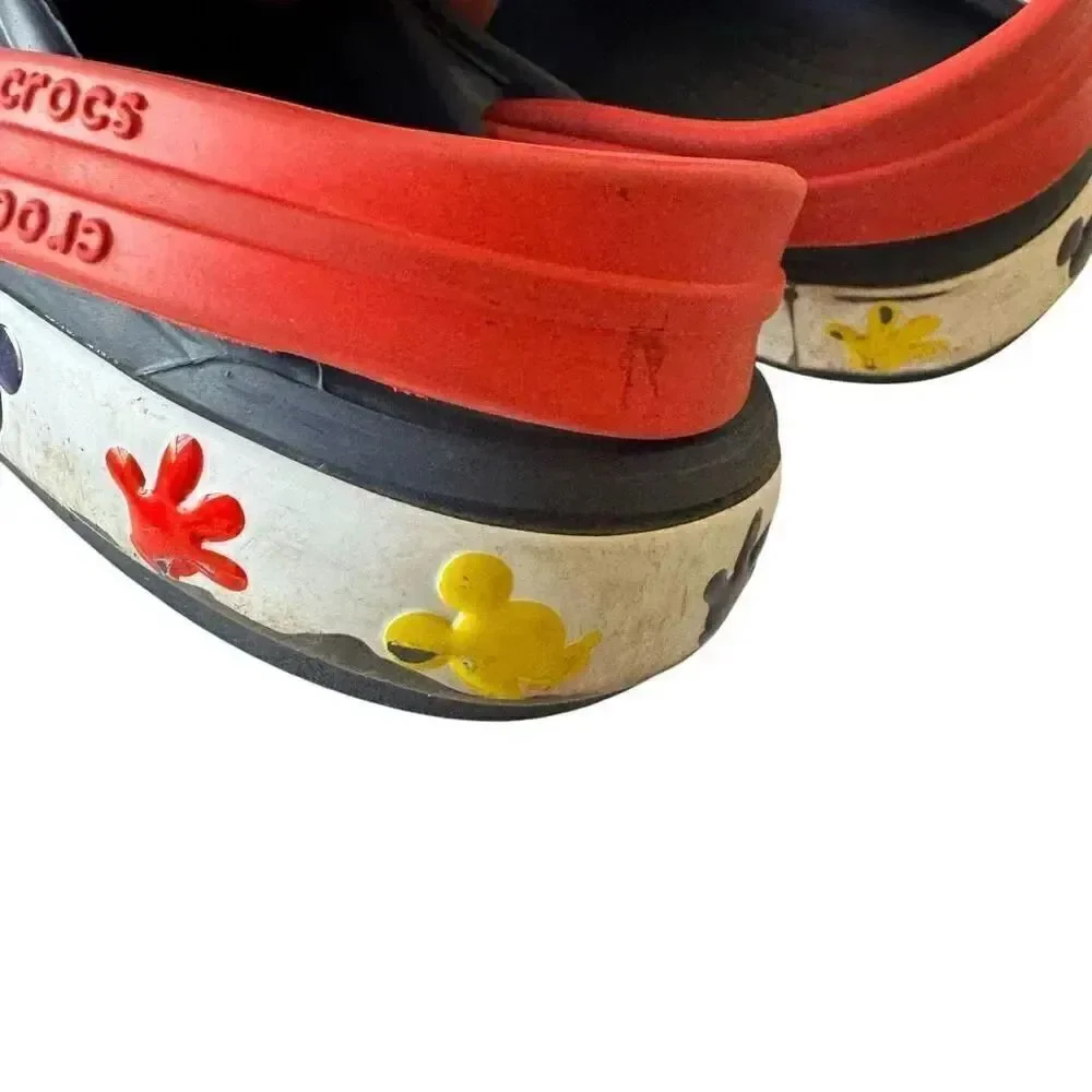 Crocs Unisex-Child Disney Mickey and Minnie Mouse Clogs, Light Up Shoes SZ 1